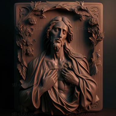 3D model st jesus (STL)